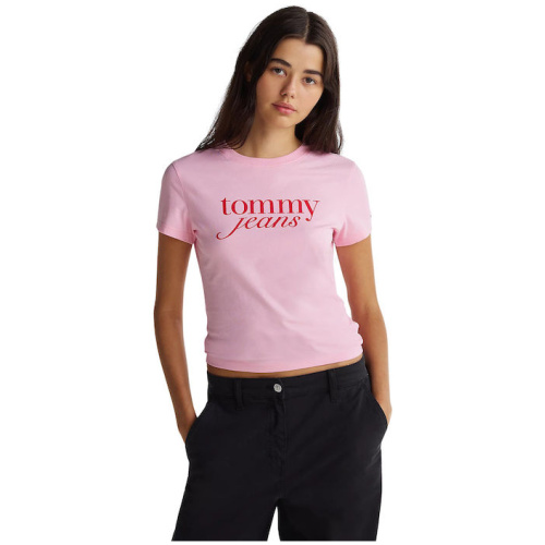 TOMMY HILFIGER Slim essential logo tee ext